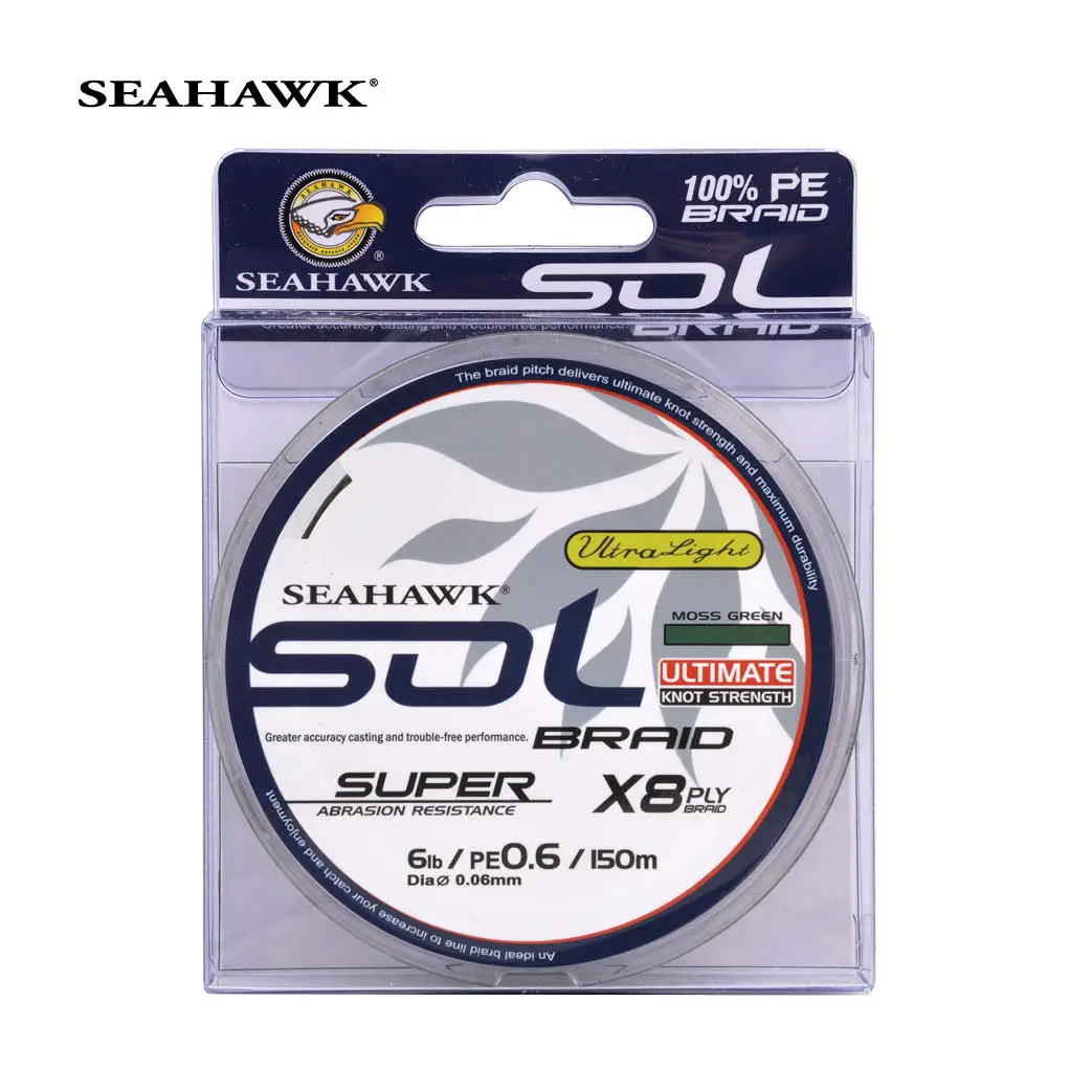 X8 Braided Fishing Line, Upgraded Spin Fishing Wire，Smooth and