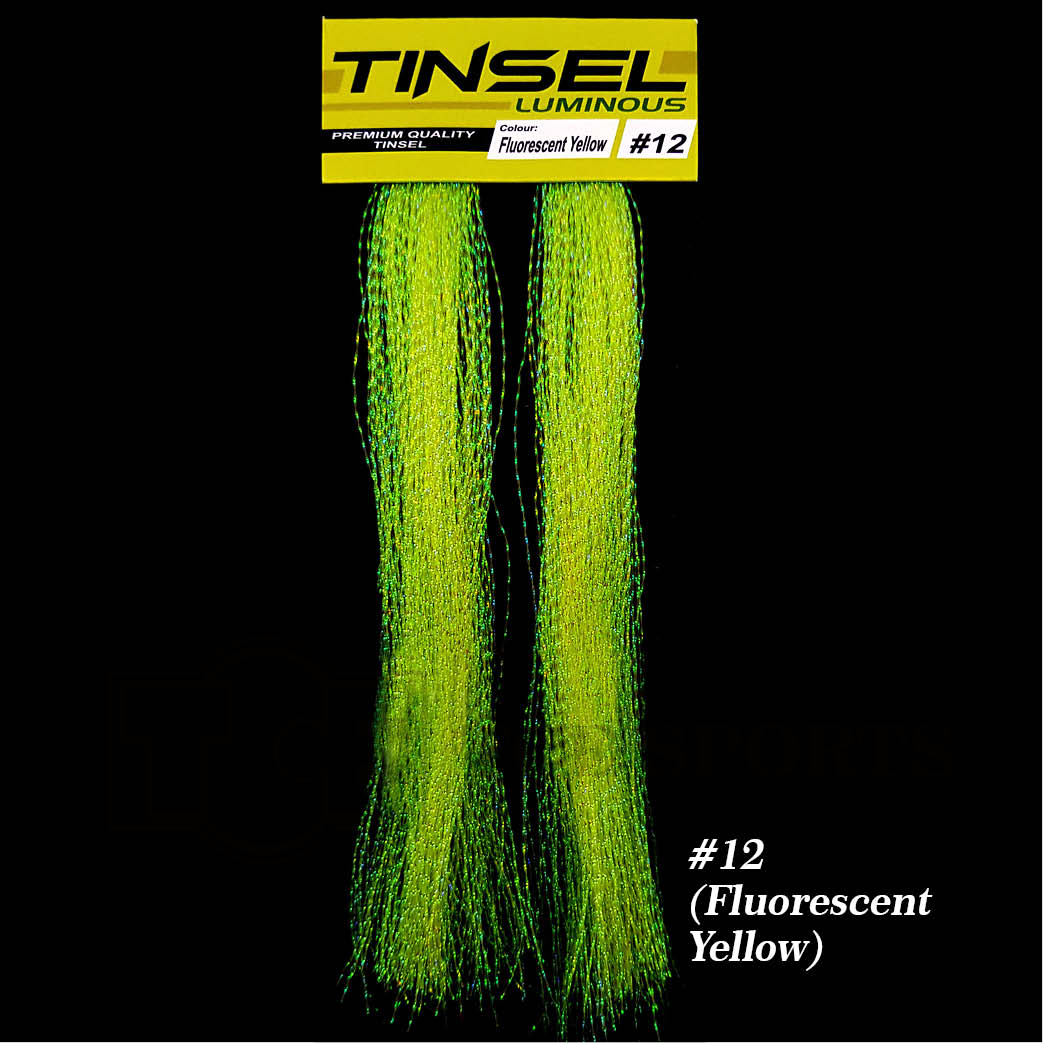 Seahawk Tinsel Lumino TLO 12 Fluorescent Yellow