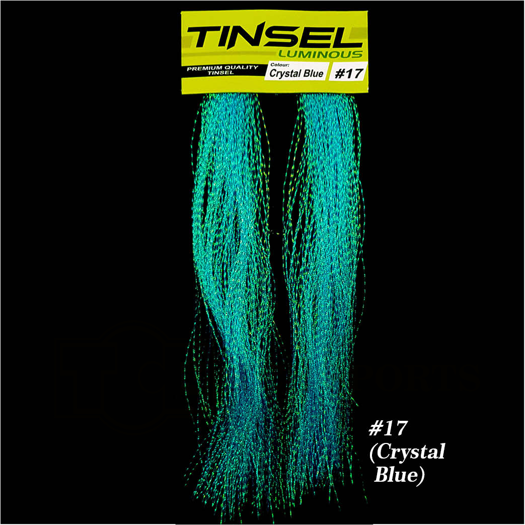Seahawk Tinsel Lumino TLO 17 Crystal Blue