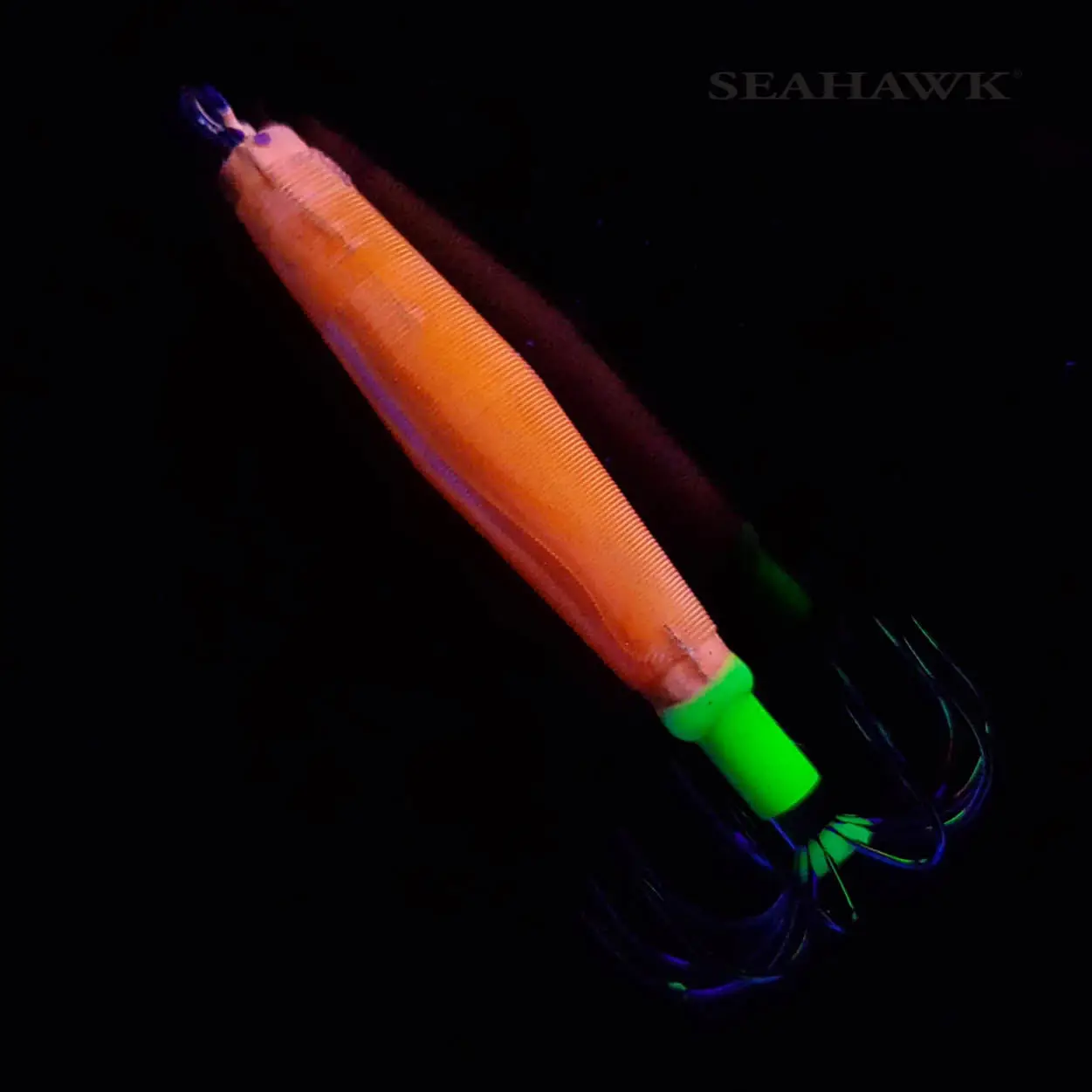 Seahawk Squid Jig / Skirt - Wide Reef Luminous Squid Jig