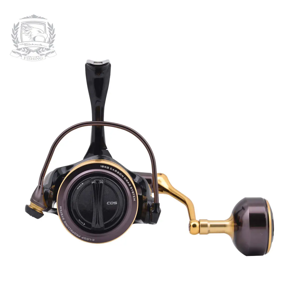 Spinning Reels Fishing Line Reel Metallic Golden Gold Fishing Reel with  Interchangeable Left and Right Hands Electric Fishing Reel That Rotates  Smoothly and Powerfully (Color : Gold, Size : 4000) : : Everything  Else