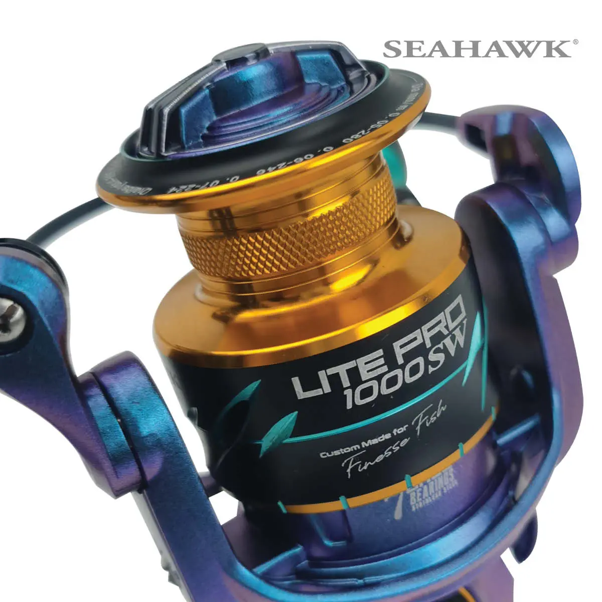 Seahawk Lite Pro SW  Charming Saltwater Ultralight Reel