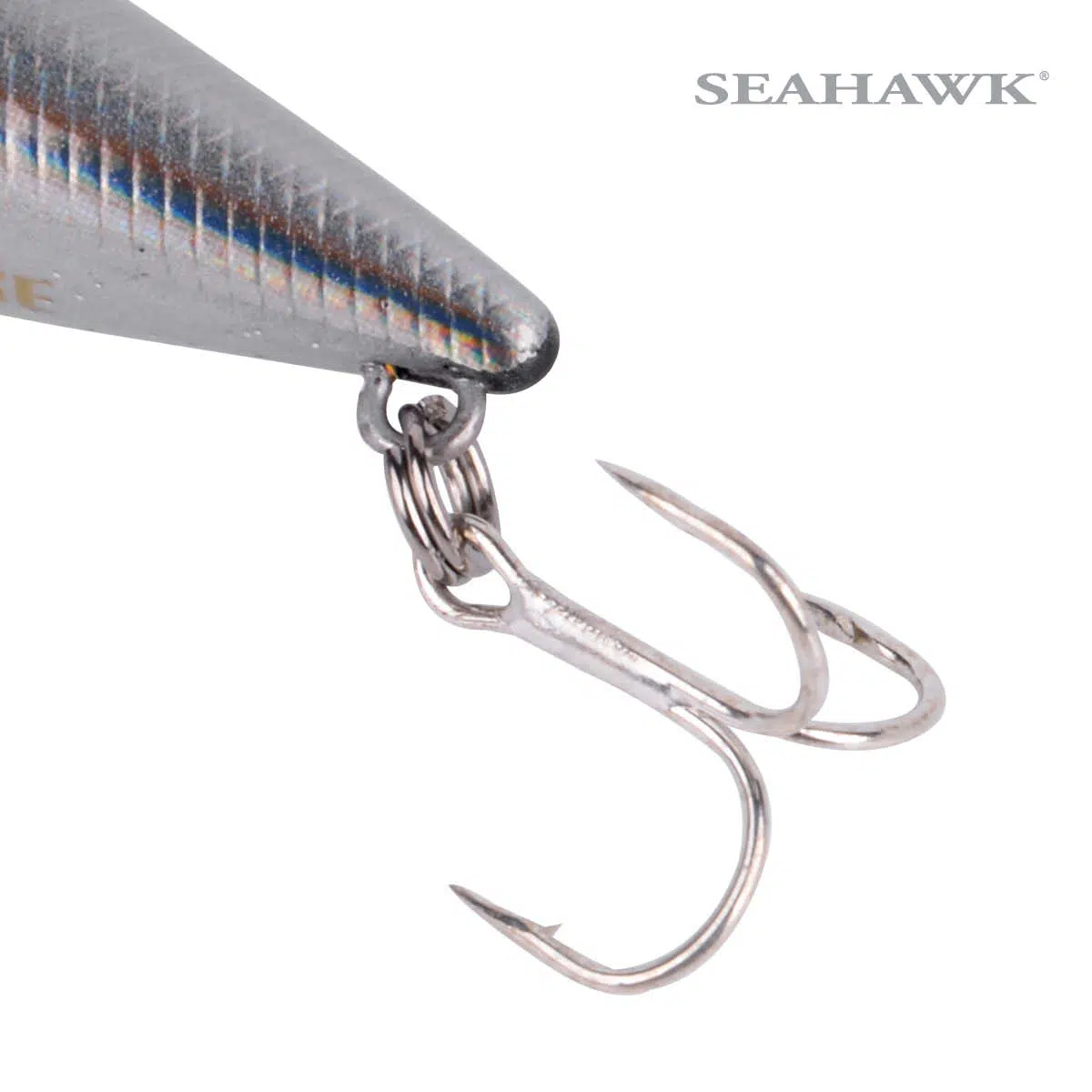 Seahawk Fishing Malaysia Sabiki 2626 - White Feathers and Flash Fibre