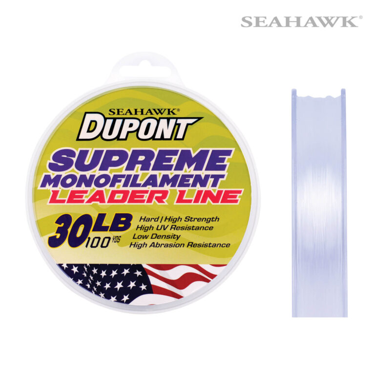 Seahawk Dupont Supreme Monofilament Leader Line 01 100 yds
